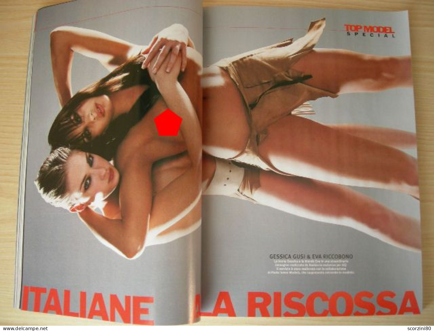 GQ N° 32 - Maggio 2002 (Gessica Gusi) - Cine