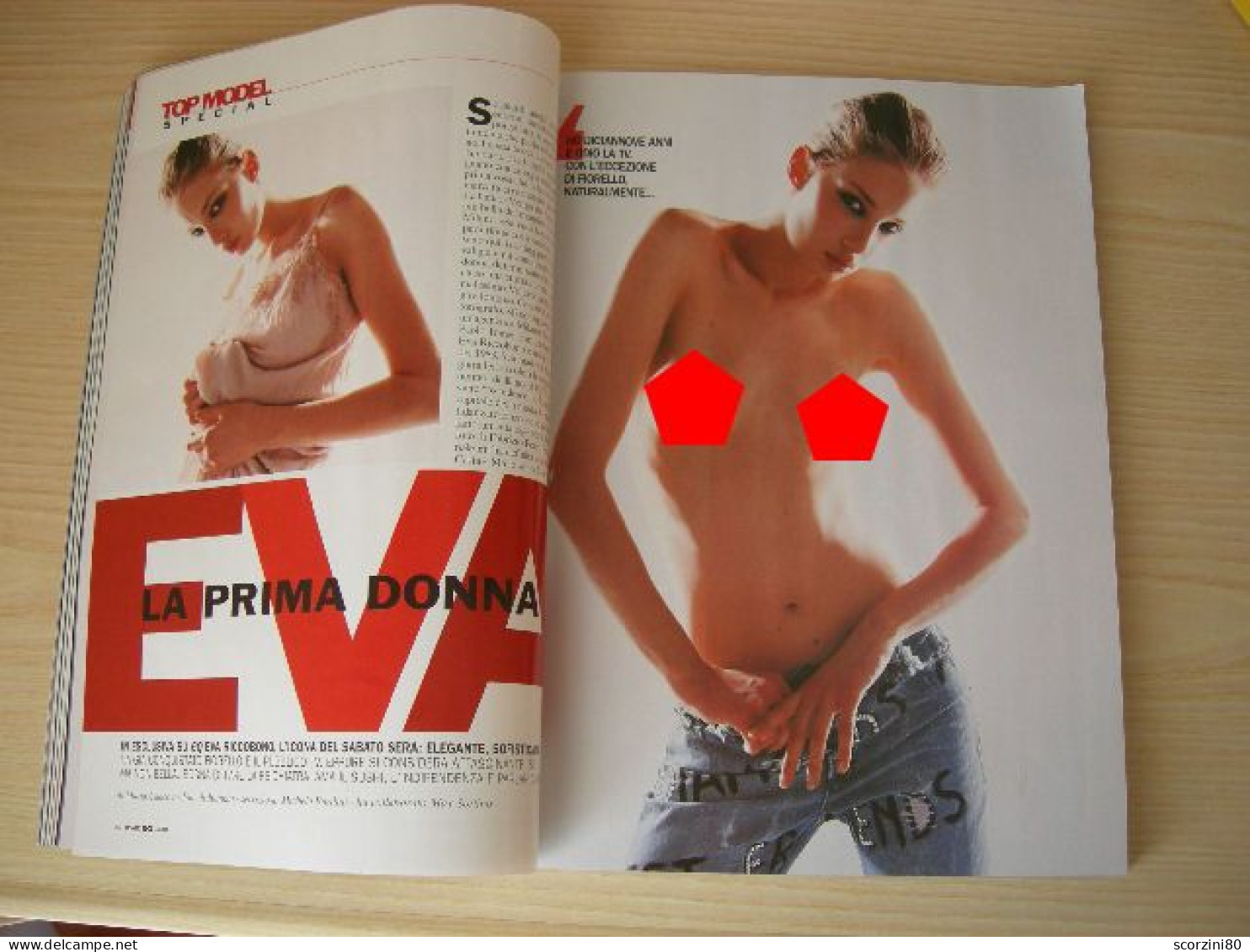 GQ N° 32 - Maggio 2002 (Gessica Gusi) - Kino