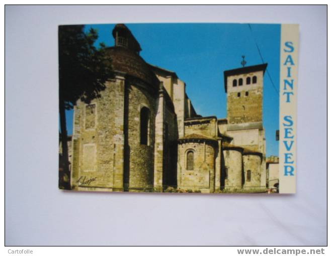 (318) -1- Carte Postale Sur Saint Sever - Saint Sever