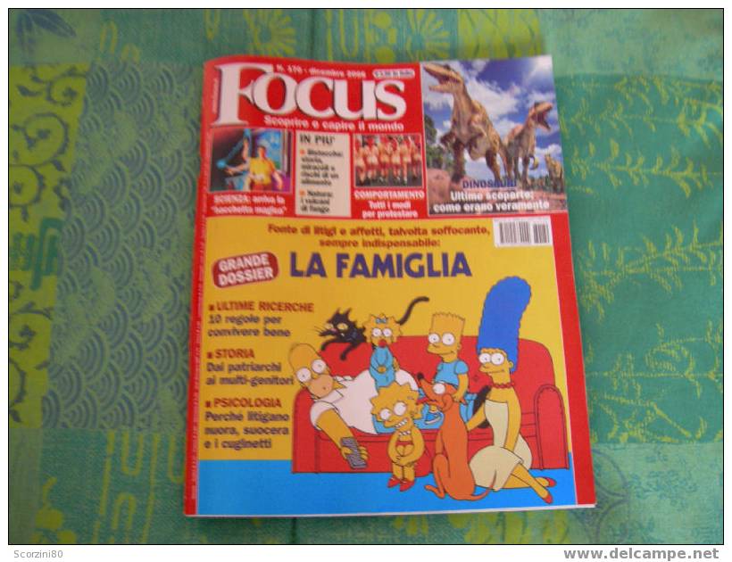 Focus N° 170 Dicembre 2006 - Textos Científicos