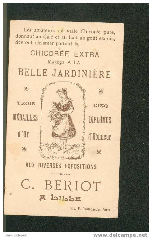 Lille Bériot Chromo Télégraphe Imprimant De Baudot Champenois K9 - Altri & Non Classificati