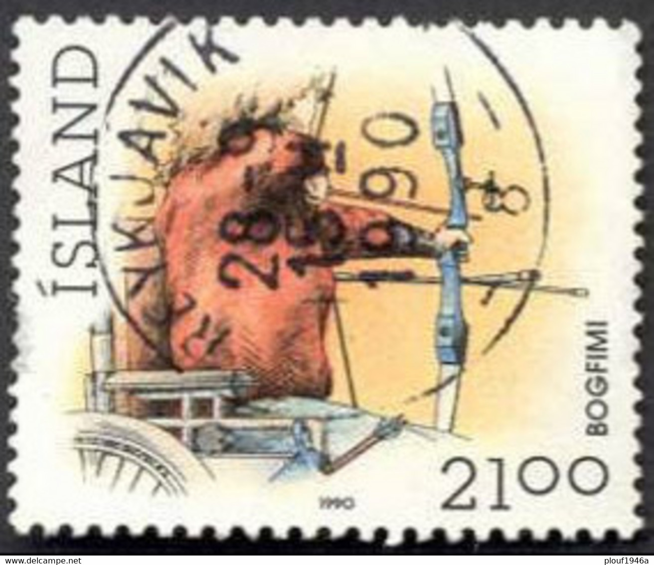 Pays : 243,2 (Islande : République) Yvert Et Tellier N° : 681 (o) - Used Stamps