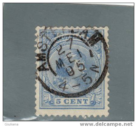 Olanda - N. 35  Used (UNI)  1876-04 - Gebraucht