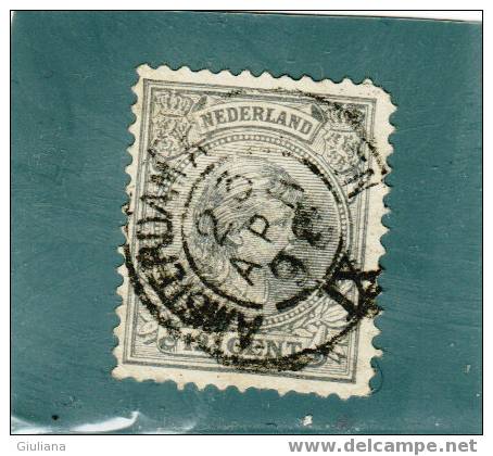 Olanda - N. 38  Used (UNI)  1879-97 - Gebruikt