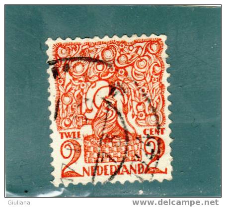 Olanda - N. 108  Used  (UNI)  1923 - Oblitérés