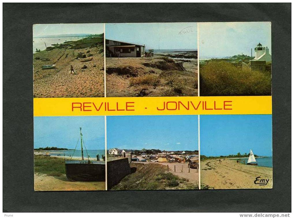 Manche > Reville - La Plage De Jonville, Le Camping - Autres & Non Classés