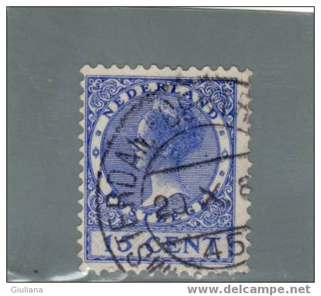 Olanda - N. 144   Used (UNI)  1924-27 - Oblitérés