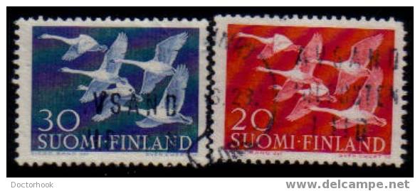 FINLAND   Scott   #  343-4  F-VF USED - Used Stamps