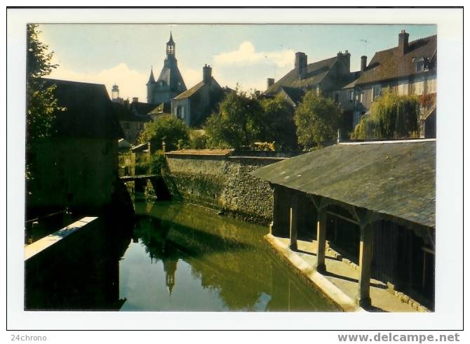 Saint Fargeau: Un Coin Du Pays, Lavoir (06-6342) - Saint Fargeau