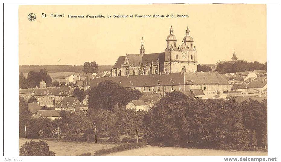 Ao/St. Hubert, La Basilique Et L'ancienne Abbaye, De Basiliek En De Oude Abdij - Saint-Hubert