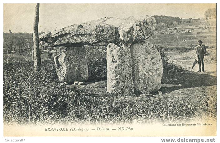 24 - DORDOGNE - BRANTOME - LE DOLMEN - TRES BEAU PLAN - CLICHE ND - Brantome