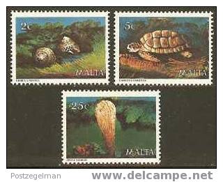 MALTA 1979 MNH Stamp(s) Sea Animals 3 Values Only 599-602 #6079 - Other & Unclassified