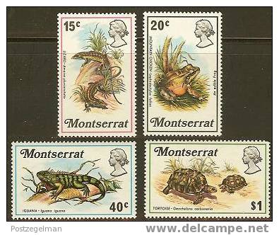 MONTSERRAT 1972 MNH Stamp(s) Reptiles 277-280 #6103 - Other & Unclassified