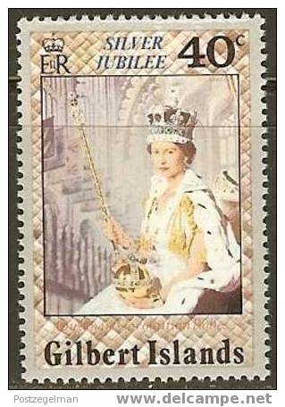 GILBERT ISL 1977 MNH Stamp(s) Silver Jubilee 290 #6081 - Royalties, Royals