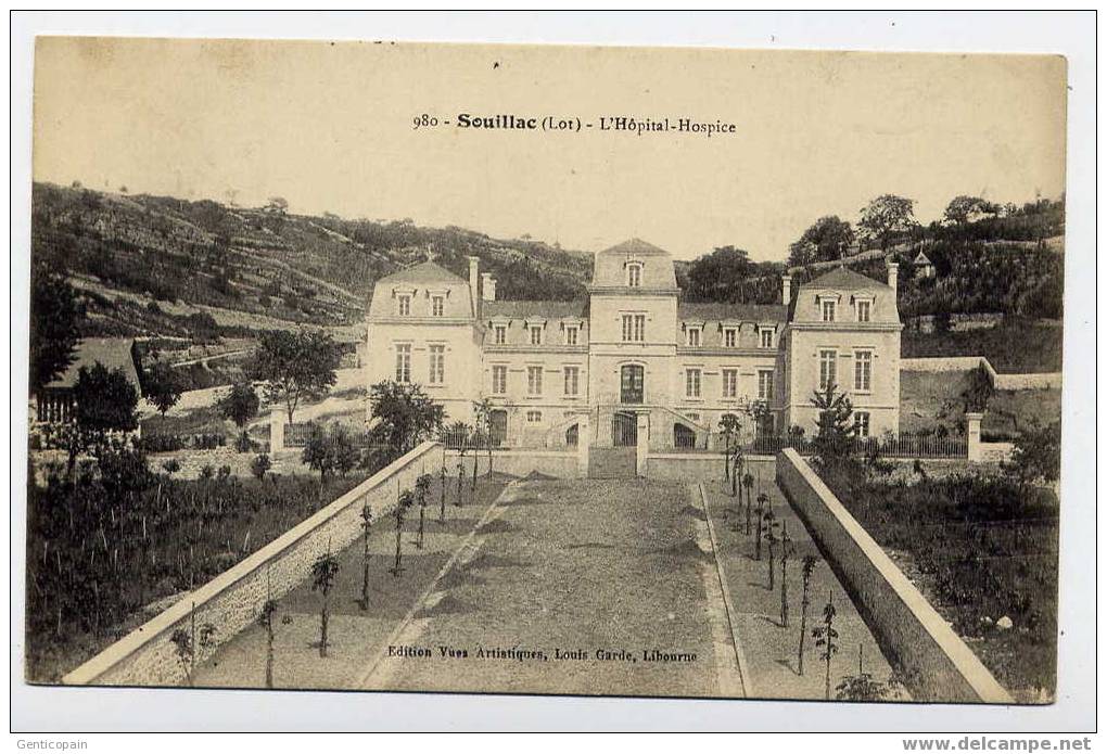 H129 - SOUILLAC - L'hôpital-Hospice (1917) - Souillac