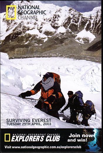 National Geographic ´Surviving Everest´  - Mountaineering - Alpinisme