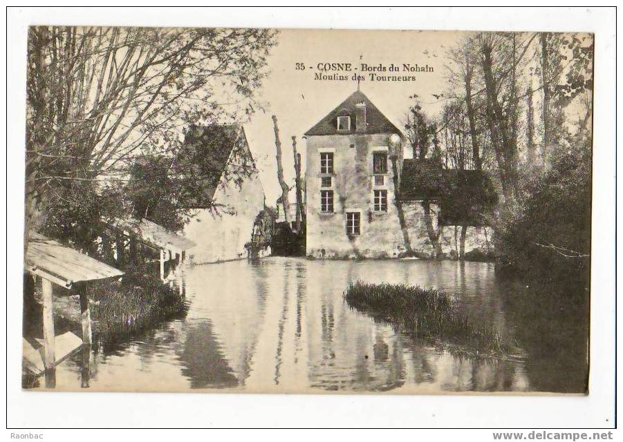 CPA--58---Cosne---Cosne Cours Sur Loire----MOULIN---TOURNEURS+++++++++++++++++ - Cosne Cours Sur Loire