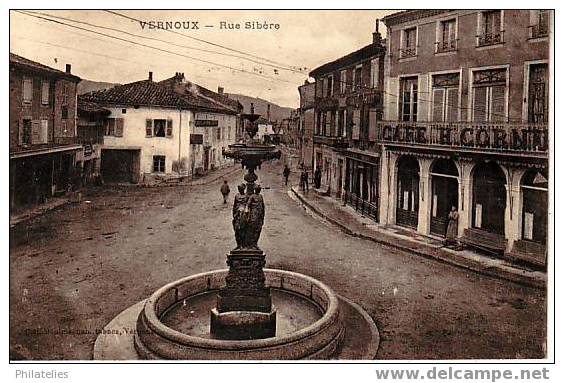 VERNOUX   RUE SIBERE 1918 - Vernoux