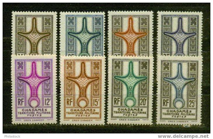 GHADAMES  Nº 1 A 8 * - Unused Stamps