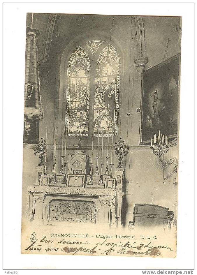 FRANCONVILLE - L'Eglise , Intérieur - Franconville