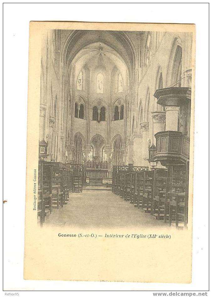 GONESSE - Intérieur De L'Eglise - Gonesse