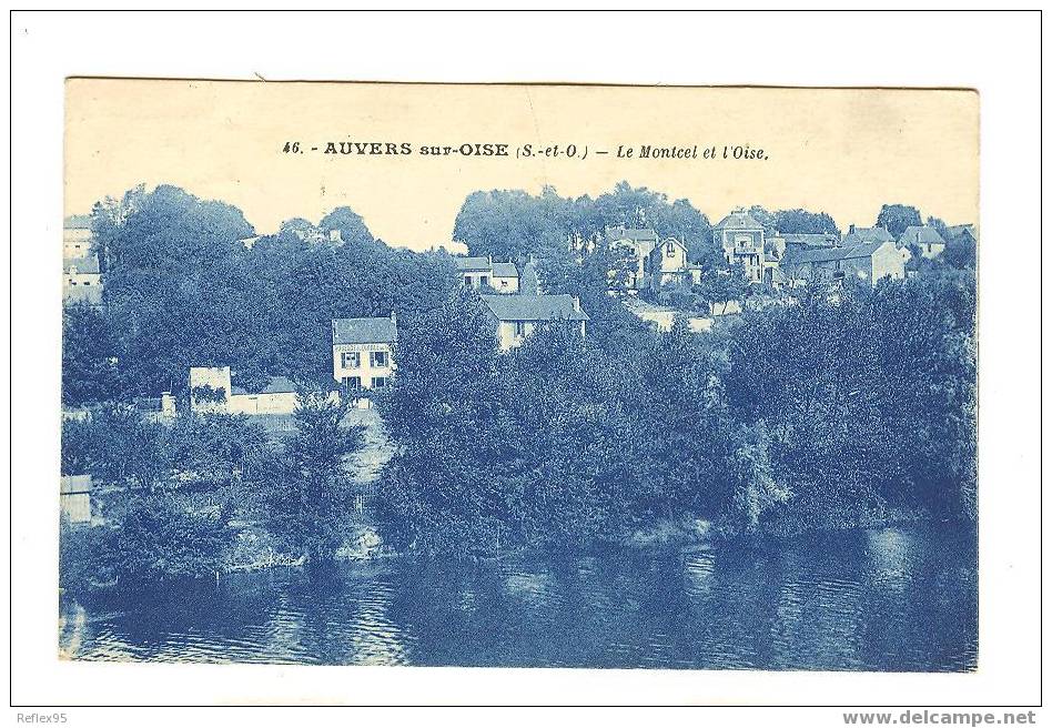 AUVERS SUR OISE - Le Montcel Et L'Oise - Auvers Sur Oise