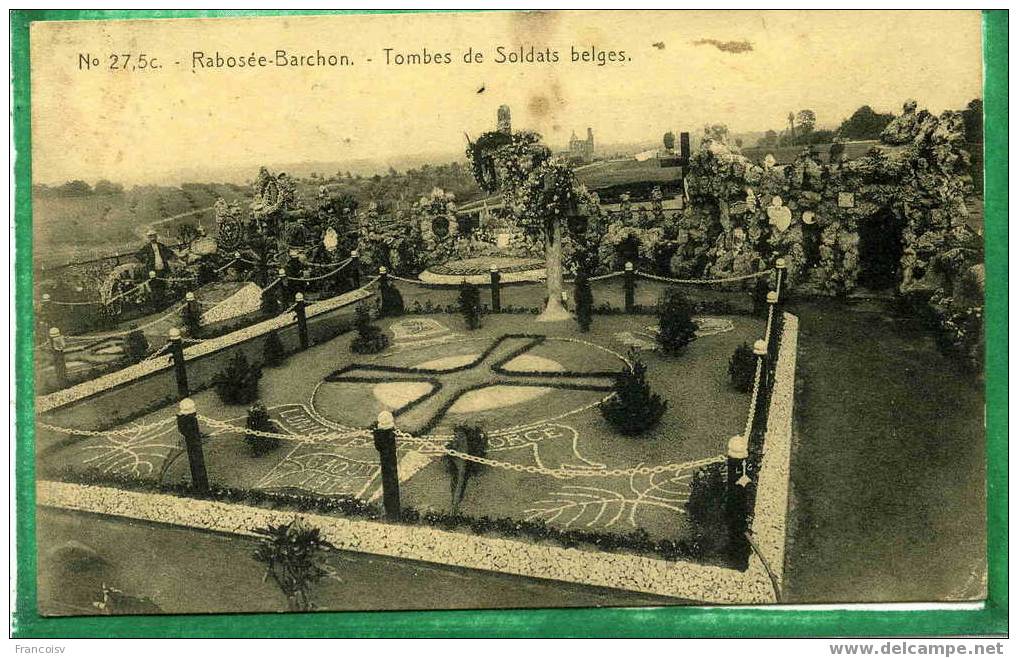 Rabosee - Barchon Tombes De Soldats Belges - Blégny