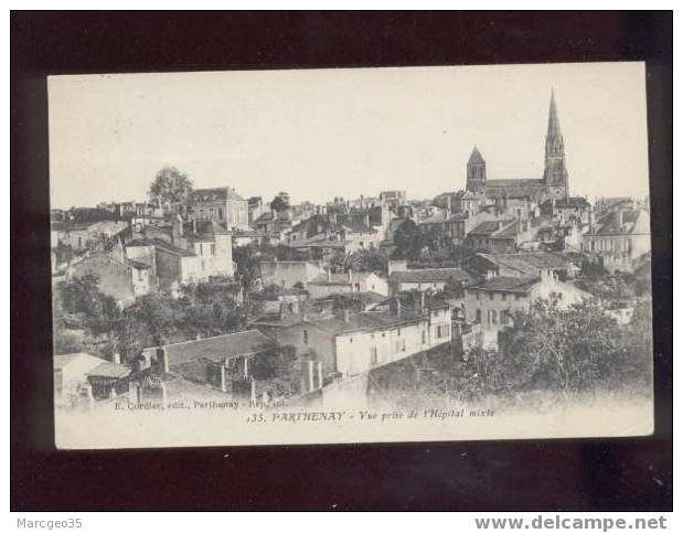 008447 Parthenay Vue Prise De L'hôpital Mixte édit.cordier N°135 - Parthenay