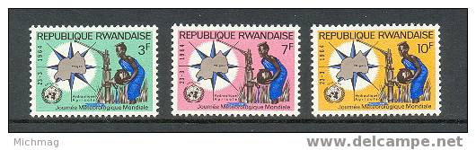 RWANDA   67/69 **  NEUF - Unused Stamps