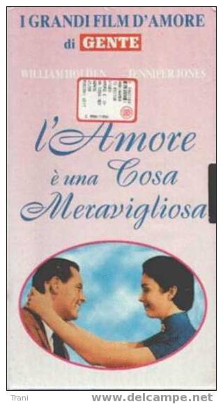 L´AMORE E´ UNA COSA MERAVIGLIOSA  = VHS - Romantiek