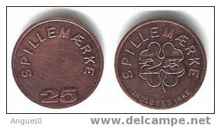 25 Spillemaeke - Monedas/ De Necesidad