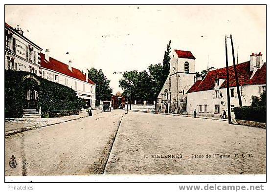 Villennes  Place De L Eglise - Villennes-sur-Seine