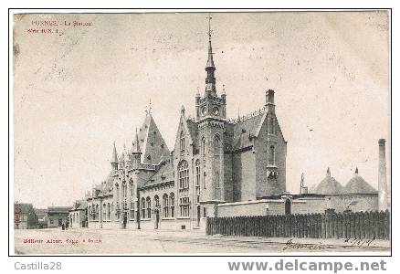 Cpa FURNES La Station - Veurne