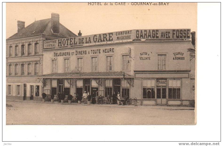 HOTEL DE LA GARE GOURNAY EN BRAY Ref315 - Restaurantes