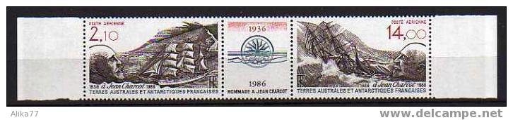 TAAF    Neuf **  Y. Et T. N° PA 94A  Triptique Avec Vignette       Cote: 8,40 Euros - Airmail