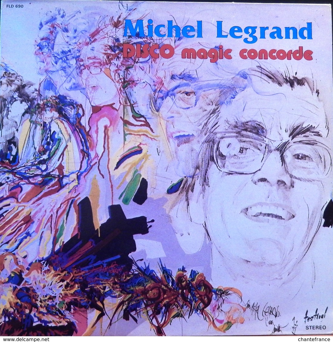 Michel Legrand LP *disco Magic Concorde* - Autres - Musique Française