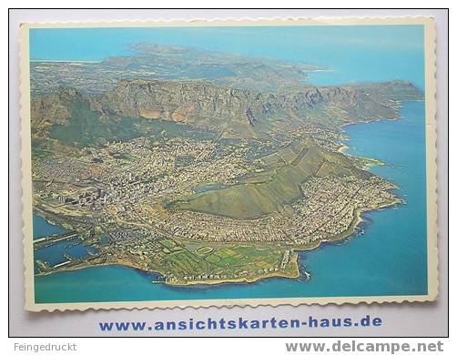 D 3299 - Aerial View Of Cape Town ... - CAk, 1981 Gelaufen - Afrique Du Sud