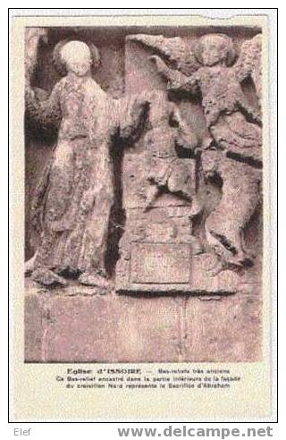 Eglise D'ISSOIRE : Bas-reliefs Très Anciens , Le Sacrifice D'Abraham ; B/TB - Issoire