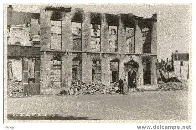 Middelburg, St. Joris  Na Bombardement 2e WO - Middelburg