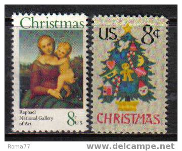 D1017 0 - U.S.A. , NATALE 3 ESEMPLARI *** - Natale