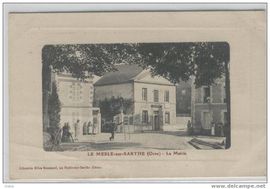 LE MESLE SUR SARTHE. LA MAIRIE - Le Mêle-sur-Sarthe