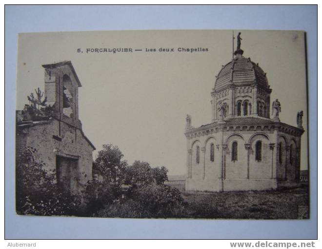 FORCALQUIER Les Deux Chapelles. - Forcalquier