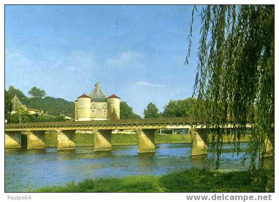 Péyrehorade - Le Château De Montréal Et Le Pont Sur Les Gaves Réunis - Peyrehorade