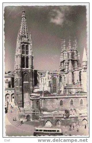 BURGOS , La Catedral ; Autobus  ; B/TB - Burgos