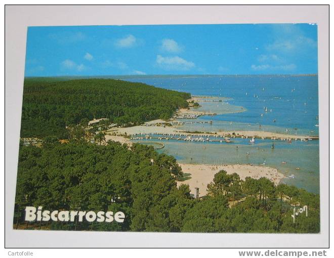 (321) -1- Carte Postale Sur Biscarosse - Biscarrosse