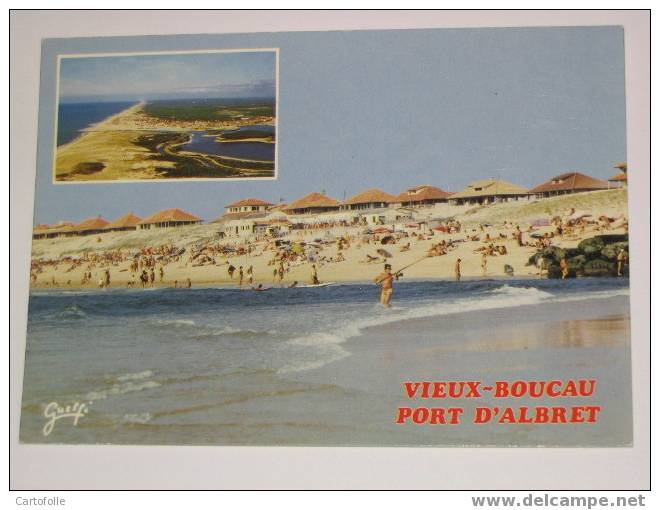 (321) -1- Carte Postale Sur Vieux Boucau Multivues 5 - Vieux Boucau