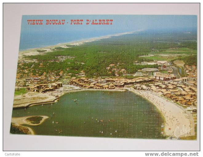 (321) -1- Carte Postale Sur Vieux Boucau Port D'albret - Vieux Boucau