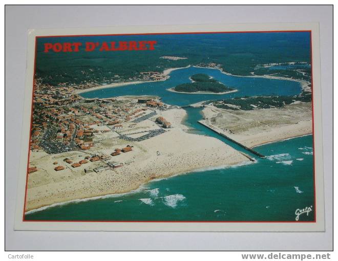 (321) -1- Carte Postale Sur Vieux Boucau Port D'albret - Vieux Boucau