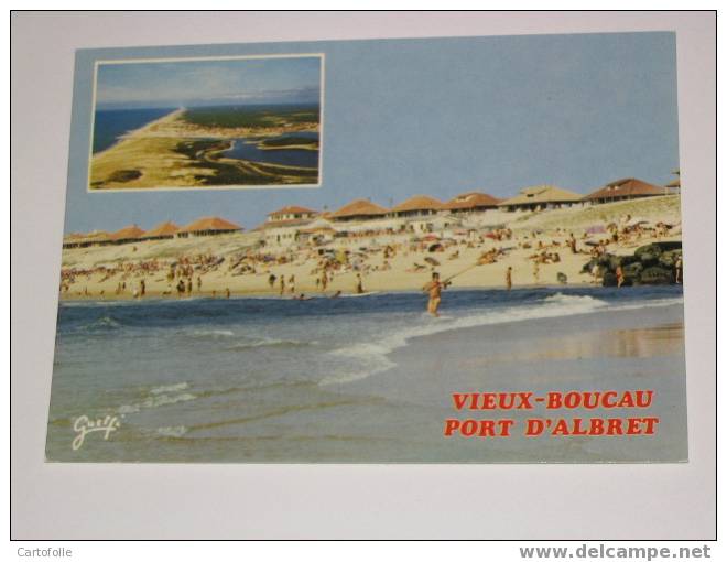 (321) -1- Carte Postale Sur Vieux Boucau Port D'albret 8 - Vieux Boucau