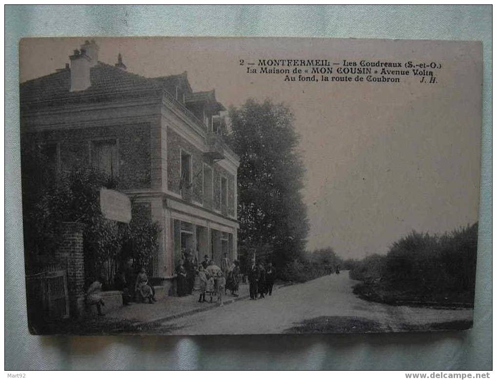 93 MONTFERMEIL LES GONDREAUX MAISON MON VIEUX MOULIN AVENUE VOLTA ANIMEE - Montfermeil